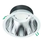Philips LED Downlight Coreline DN142B Aluminium Wit 19.2W 2300lm 60D - 830 Warm Wit | Zaagmaat 200mm - IP54 - UGR